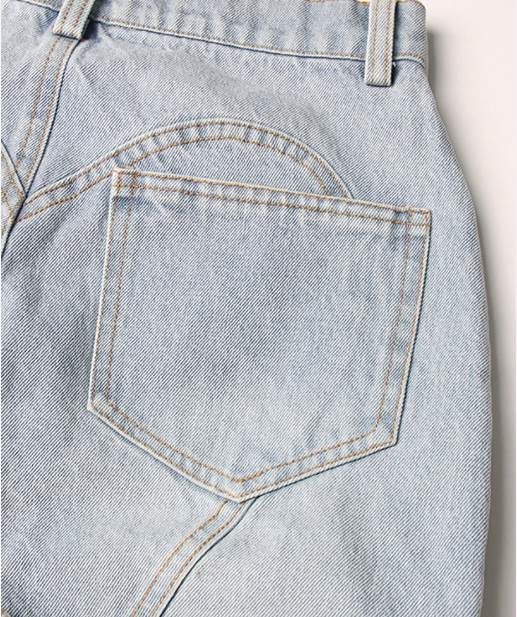 SYMPHONY Rhinestone Chain Denim Set