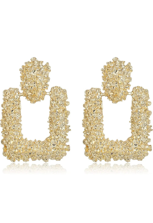 CHASTITY Gold Plated Earrings
