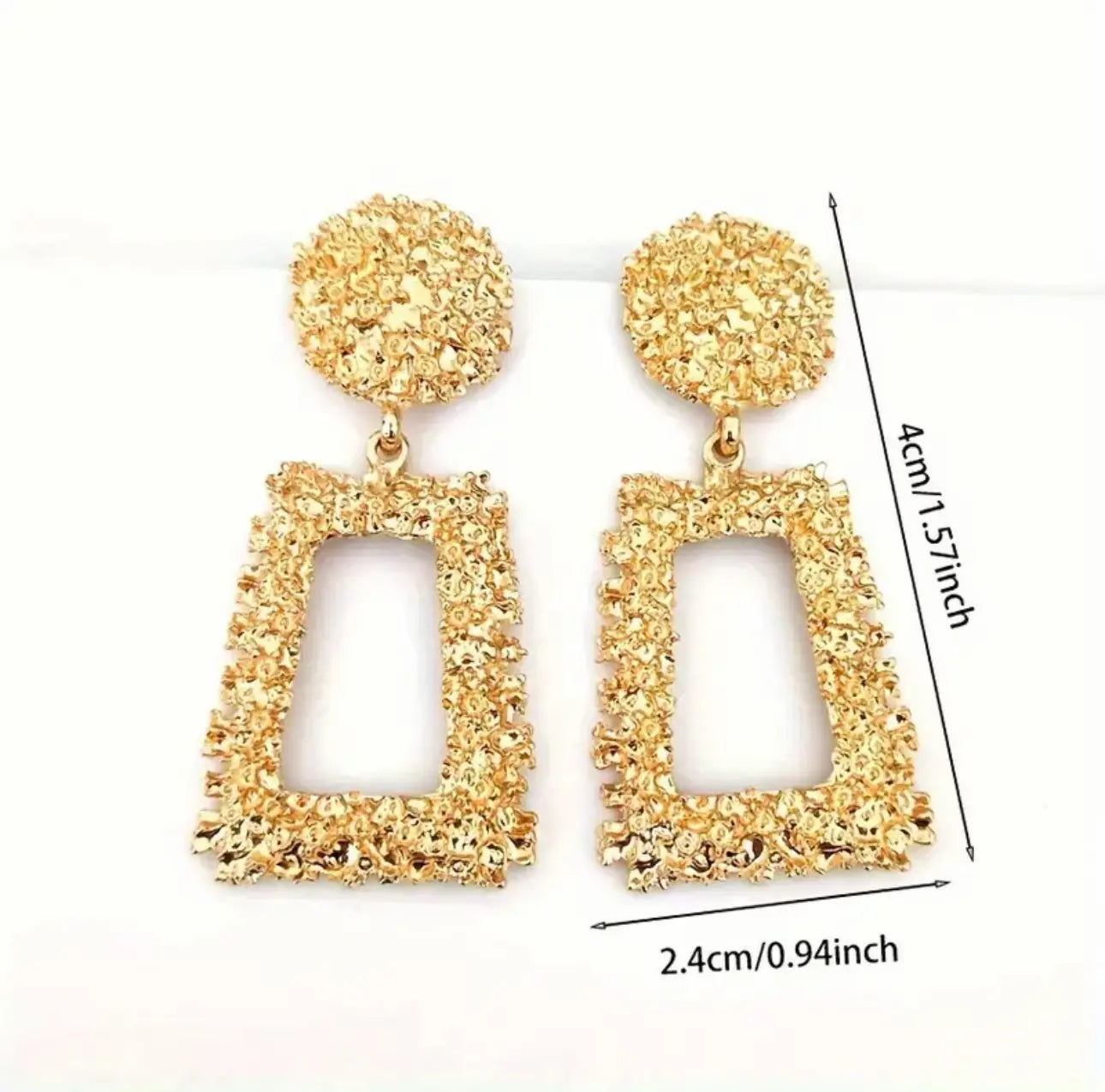 VALENTINA Gold Plated Earrings
