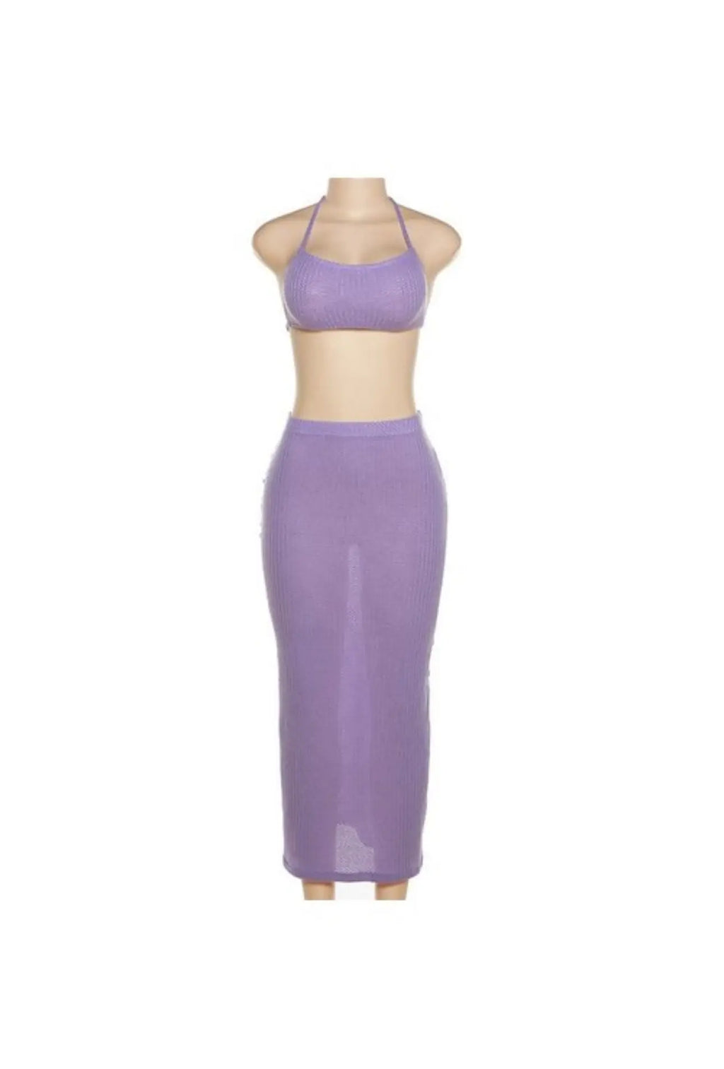STORMII High-Waist Camisole Off The Shoulder Maxi Dress