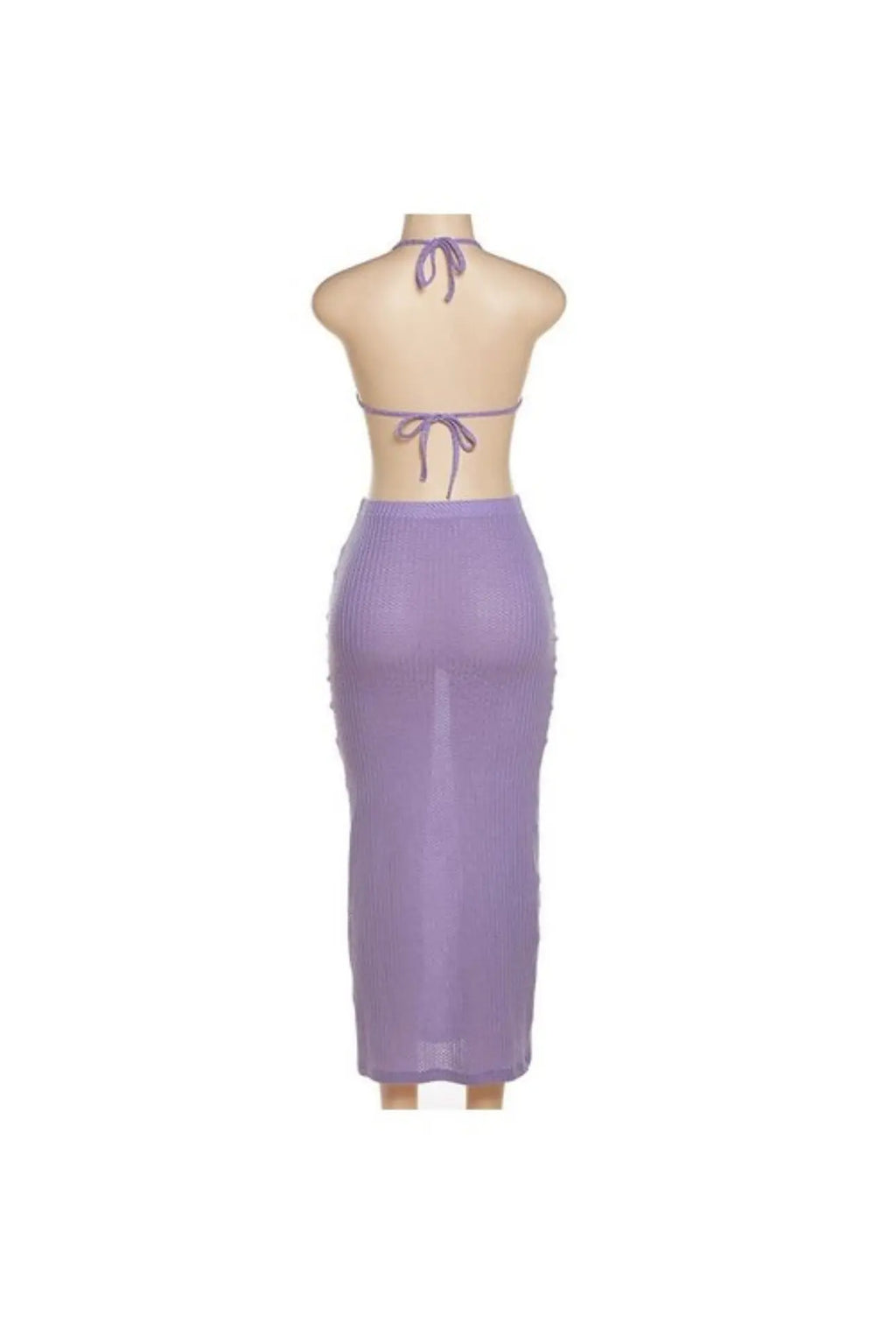 STORMII High-Waist Camisole Off The Shoulder Maxi Dress