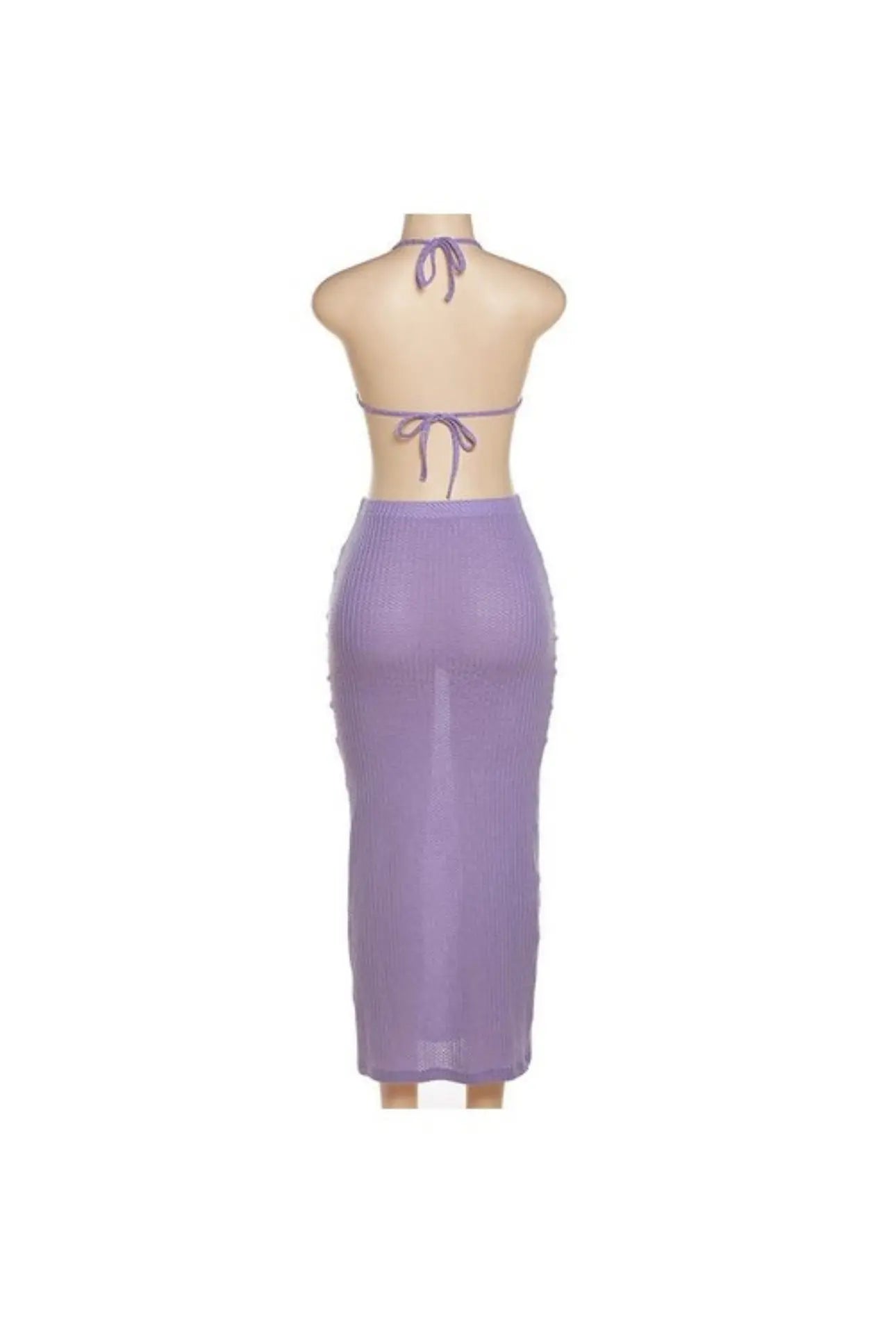 STORMII High-Waist Camisole Off The Shoulder Maxi Dress