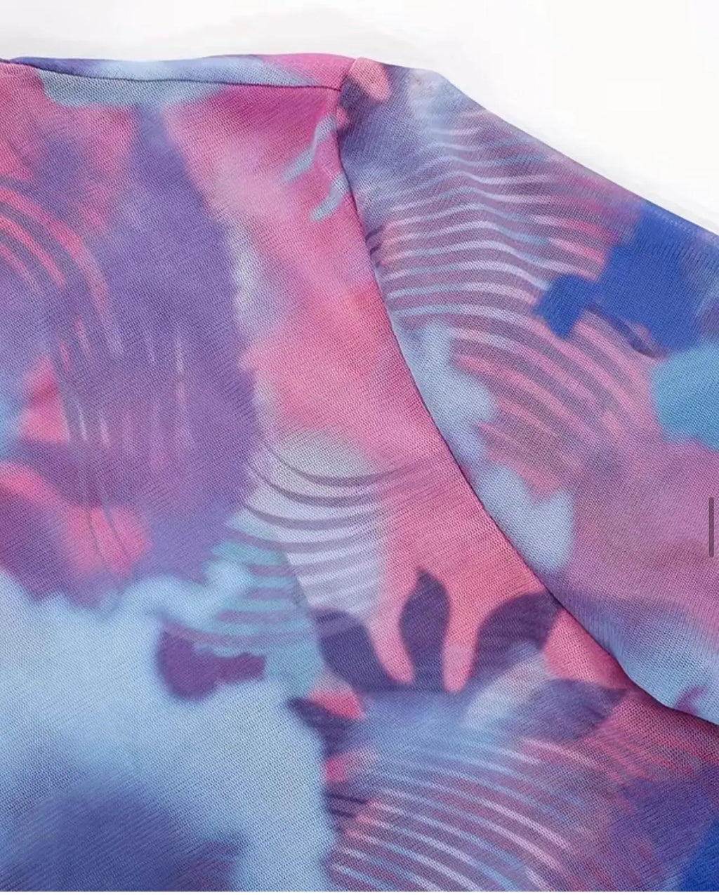 KALI Tie Dye Bodycon Dress