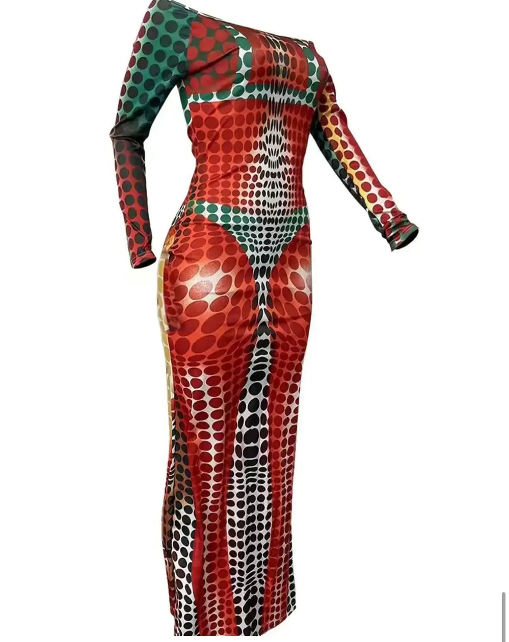 SIERRA Geometric Pattern Dress